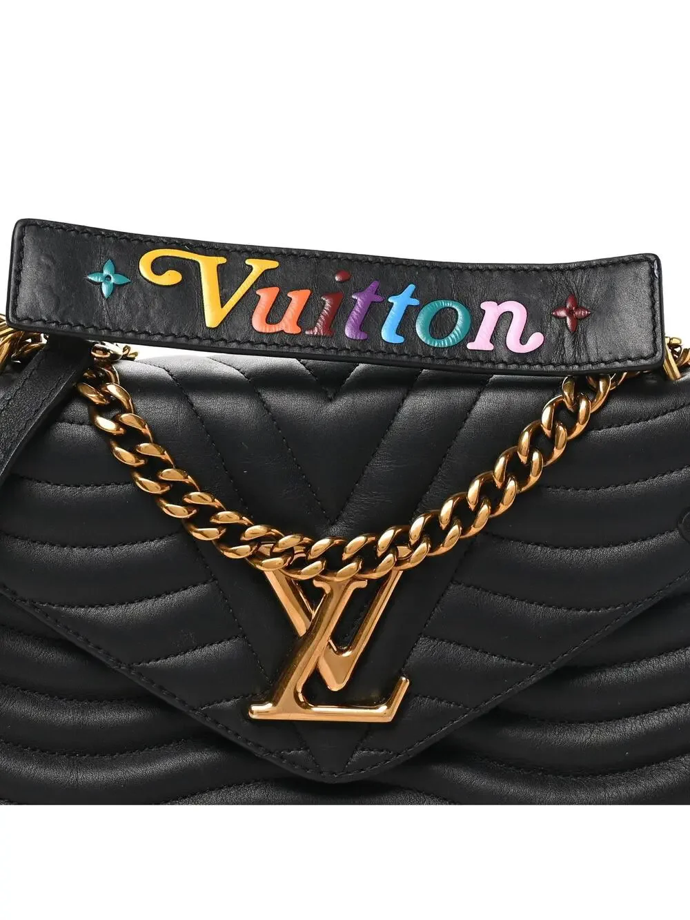 Louis Vuitton Calfskin New Wave Chain #330065L11B